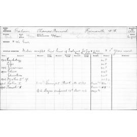 GALVIN, Thomas Bernard