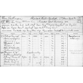 GILLMAN, Sherlock Hill Marshall