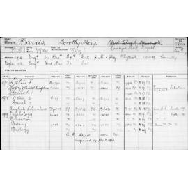 HARRIS, Dorothy Mary