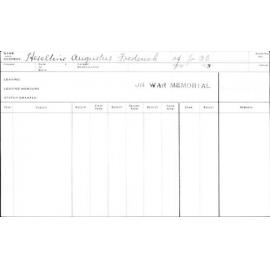 HESELTINE, Augustus Frederick