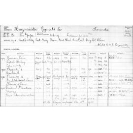 HEUZENROEDER, Reginald Leo