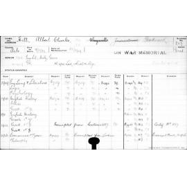 HILL, Albert Charles