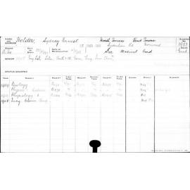 HOLDER, Sydney Ernest