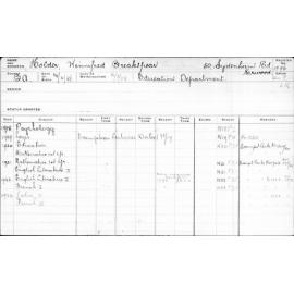 HOLDER, Winnifred Breakspear