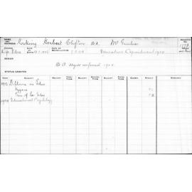 HOSKING, Herbert Clifton