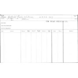 JEFFRIES, Lewis Wibmer