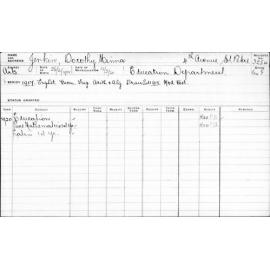 JENKIN, Dorothy Minna
