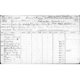JOHNCOCK, Ernest Harry