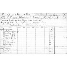 JOHNCOCK, Leonard Percy