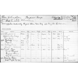 JOHNSTON, Benjamin George