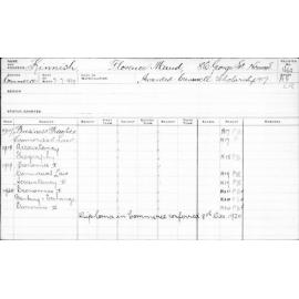 KINNISH, Florence Maud