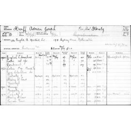 KORFF, Adrian Joseph