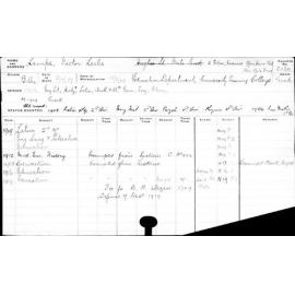 LAMPE, Victor Leslie