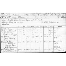 LAMPHEE, Allan Dunstan