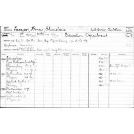 LANYON, Henry Stanislaus