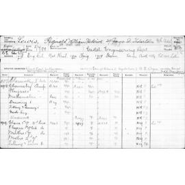 LEWIS, Reginald William Frederick