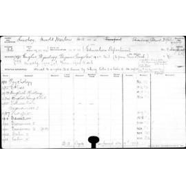 LUSHEY, Harold Merton