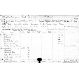 MADIGAN, Paul Edward