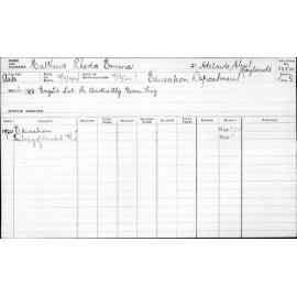 MATTHEWS, Rhoda Emma