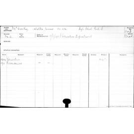 MCCARTHY, Walter James