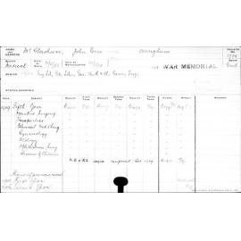 MCGLASHAN, John Eric