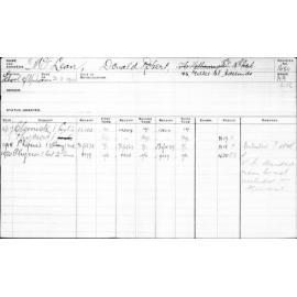 MCLEAN, Donald Robert