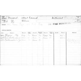 MESSENT, Albert Edward