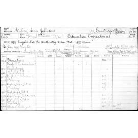 MILNE, Annie Johnson