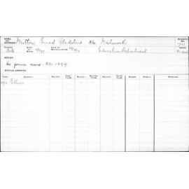 MITTON, Ernest Gladstone