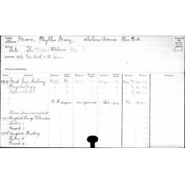 MOORE, Phyllis Mary