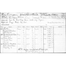 MORGAN, Edward James Ranembe