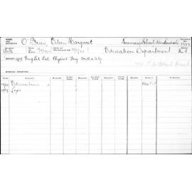 O'BRIEN, Eileen Margaret