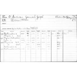 O'SULLIVAN, Jeremiah Joseph