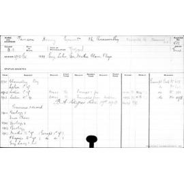 PEARSON, Henry Ernest