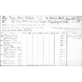 PEIRCE, Alan Wilfred