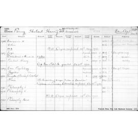 PENNY, Hubert Harry