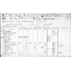 PETERS, Geoffrey Ernest