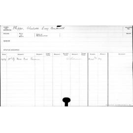 PHIPPS, Charlotte Lucy Barlewell