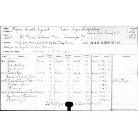 PIPER, Harold Bayard