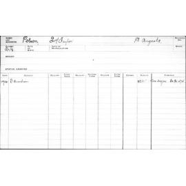 POLSON, George Taylor