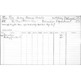 POPE, Audrey Florence Ursula