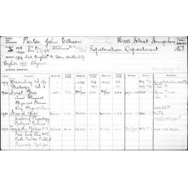 PORTER, John Ellison