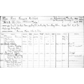 REES, Harold Mitchell