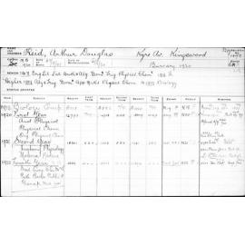 REID, Arthur Douglas