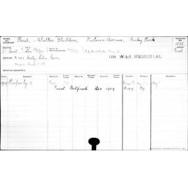 REID, Walter Gliddon