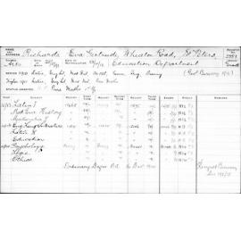 RICHARDS, Eva Gertrude