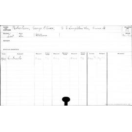 ROBERTSON, George Oliver