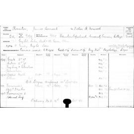 ROSSITER, James Leonard