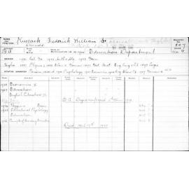 RUSSACK, Frederick William