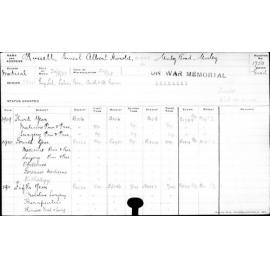 RUSSELL, Ernest Albert Harold